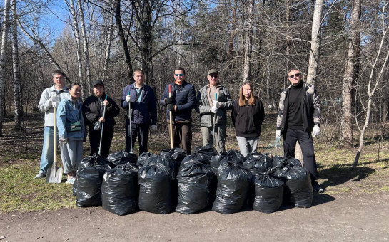 Чистота и порядок в любимом месте отдыха горожан